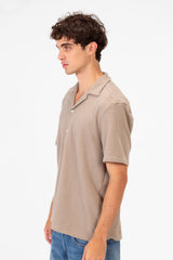 Men's Short Sleeved Slim Fit Shirt Modern Design With Breathable Material