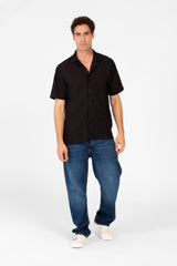 Men's Basic Slim Fit Half Sleeve Shirt
