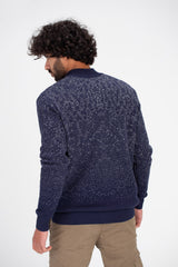 Men's Regular Fit Full Zipper Unique Style Comfort Wool Pullover