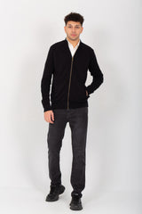 Men's Slim Fit Full Zipper Round Unique Style Pullover