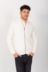 Men's Slim Fit Full Zipper Round Unique Style Pullover