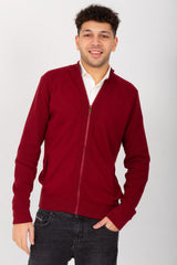 Men's Slim Fit Full Zipper Round Unique Style Pullover