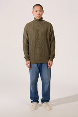 Men's Slim Fit Long Sleeve Knitted Pullover Sweater With High Quality Breathable Fabric