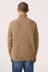 Men's Slim Fit Long Sleeve Knitted Pullover Sweater With High Quality Breathable Fabric