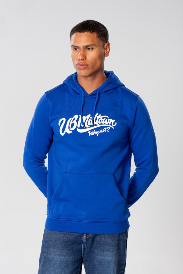 Men's Slim Fit Hoodie With Graphic Print On The Back