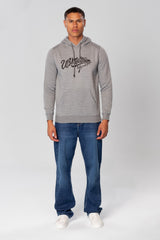 Men's Slim Fit Hoodie With Graphic Print On The Back