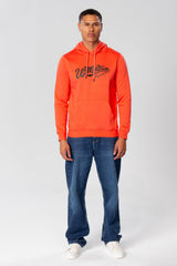 Men's Slim Fit Hoodie With Graphic Print On The Back