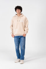 Men's Oversize Hoodie Sweatshirt Melton Material