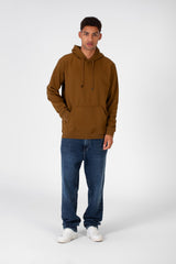 Men's Casual Sweatshirt With Hoodie Cut And Front Print