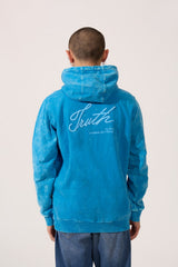 Men's Tomato Washed Oversized Hoodie Sweatshirt With Front Pocket And Long Sleeves