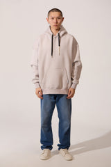 Men's Basic Oversized Milton Sweatshirt With Front Kangaroo Pocket
