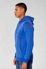Men's Slim Fit Hoodie Sweatshirt With Graphic Print On The Back