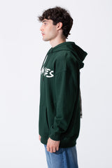 Men's Regular Fit Long Sleeves Hood Sweatshirt With A Memories Print