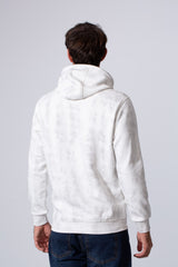 Men's Tie Dye Slim Fit Hood Sweatshirt With Long Sleeves