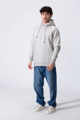 Men's Slim Fit Hoodie Sweatshirt With A Front Kangaroo Pocket