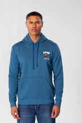 سويت شيرت هودي رجالي مطبوع بأكمام طويلة من خامة ميلتون