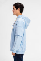 Men's Oversized Hoodie Sweatshirt In A Modern Cut