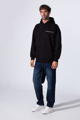 Men's Oversized Printed Milton Hoodie Sweatshirt With Front Kangaroo Pocket