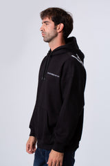 Men's Oversized Printed Milton Hoodie Sweatshirt With Front Kangaroo Pocket