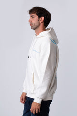 Men's Oversized Printed Milton Hoodie Sweatshirt With Front Kangaroo Pocket