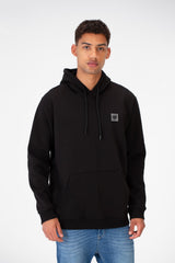 Men's Basic Plain Hoodie Sweatshirt With Pocket And Tomato Badge On The Front