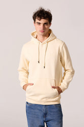 Men's Slim Fit Milton Hooded Sweatshirt With A Front Kangaroo Pocket