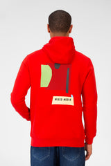Men's Printed Hooded Sweatshirt With Front Pocket 1