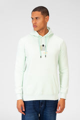 Men's Printed Hooded Sweatshirt With Front Pocket 1