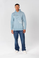 Men's Hoodie Sweatshirt With Front And Back Print