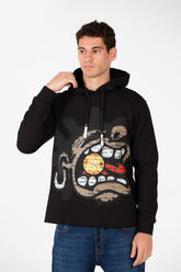 Men's Text Print Hoodie Sweatshirt