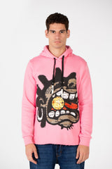 Men's Text Print Hoodie Sweatshirt