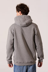 Men's Tomato Basic Slim Fit Hooded Sweatshirt With Long Sleeves And Comfortable Fabric
