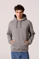 Men's Tomato Basic Slim Fit Hooded Sweatshirt With Long Sleeves And Comfortable Fabric