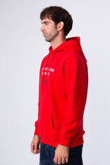 Men's Oversized Milton Printed Hoodie Sweatshirt With Front Pocket