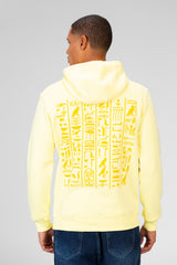 Men's Printed Slim Fit Sweatshirt With Front Pocket
