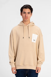Men's Oversized Hood Sweatshirt With Kangaroo Pocket