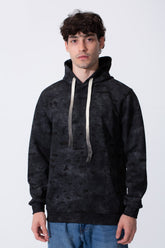 Men's Slim Fit Washed Hoodie Sweatshirt With A Front Kangaroo Pocket