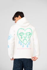 Men's Long Sleeve Printed Hoodie With Front Pocket