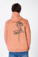 Men's Hoodie With Long Sleeves And Text Print