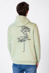 Men's Hoodie With Long Sleeves And Text Print