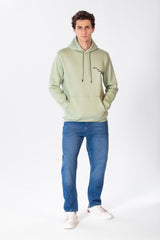 Men's Hoodie With Long Sleeves And Text Print