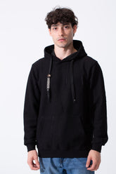 Men's Slim Fit Hood Sweatshirt With A Front Kangaroo Pocket In A Modern Design