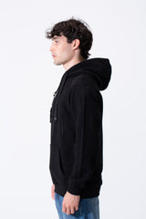 Men's Slim Fit Hood Sweatshirt With A Front Kangaroo Pocket In A Modern Design