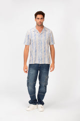 Men's Summer Modern Slim Fit Half Sleeve Mesh Shirt