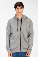 Men's Hooded Sweatshirt With Full Zipper