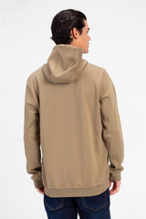 Men's Zippered Basic Sweatshirt