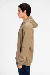 Men's Zippered Basic Sweatshirt