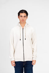 Men's Zippered Basic Sweatshirt
