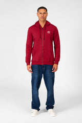 Men's Basic Sweatshirt With Zippers And Front Pockets