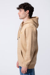 Men's Milton Basic Slim Fit Zip-Up Sweatshirt With Full Sleeves And Hood